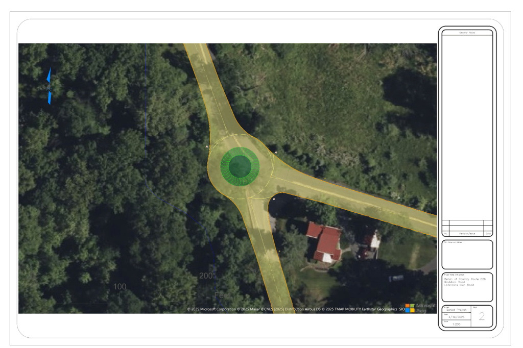 Final Intersection Modification at Lomasons Glen Road, Buckhorn Road, and Summerfield Road