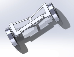 Model of the vehicles steering system