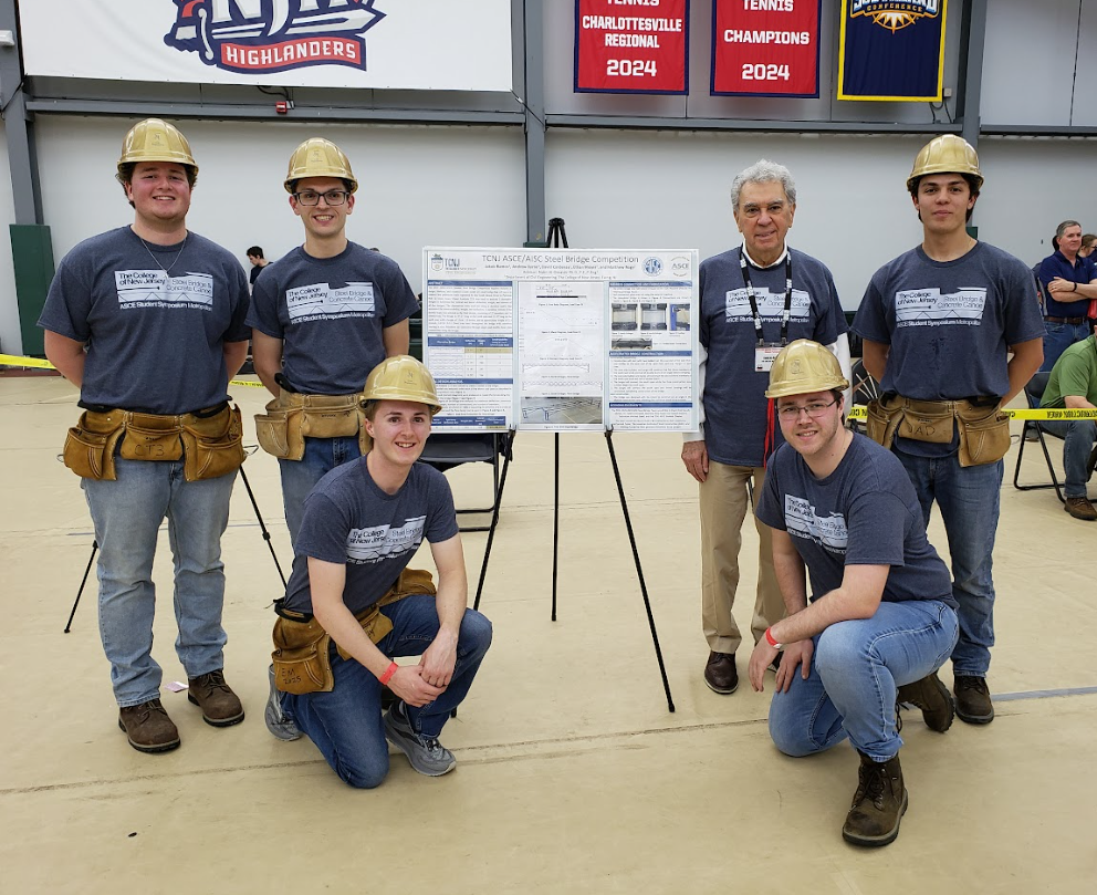 2025 steel bridge team and poster