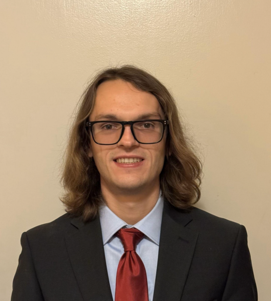 headshot of material analysis and fabrication lead matthew nagy