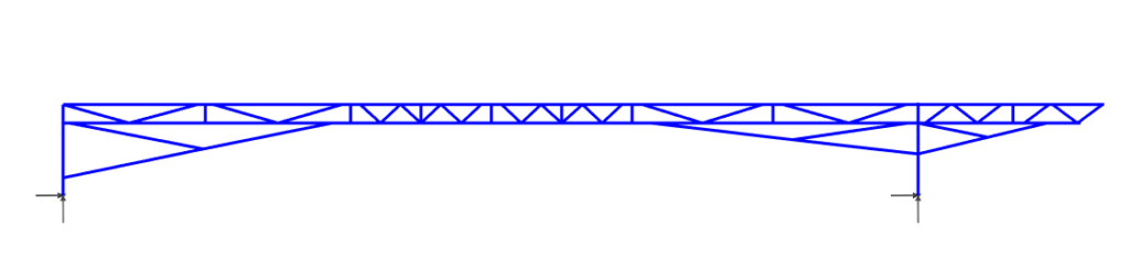 A 2D model of the final design in visual analysis.