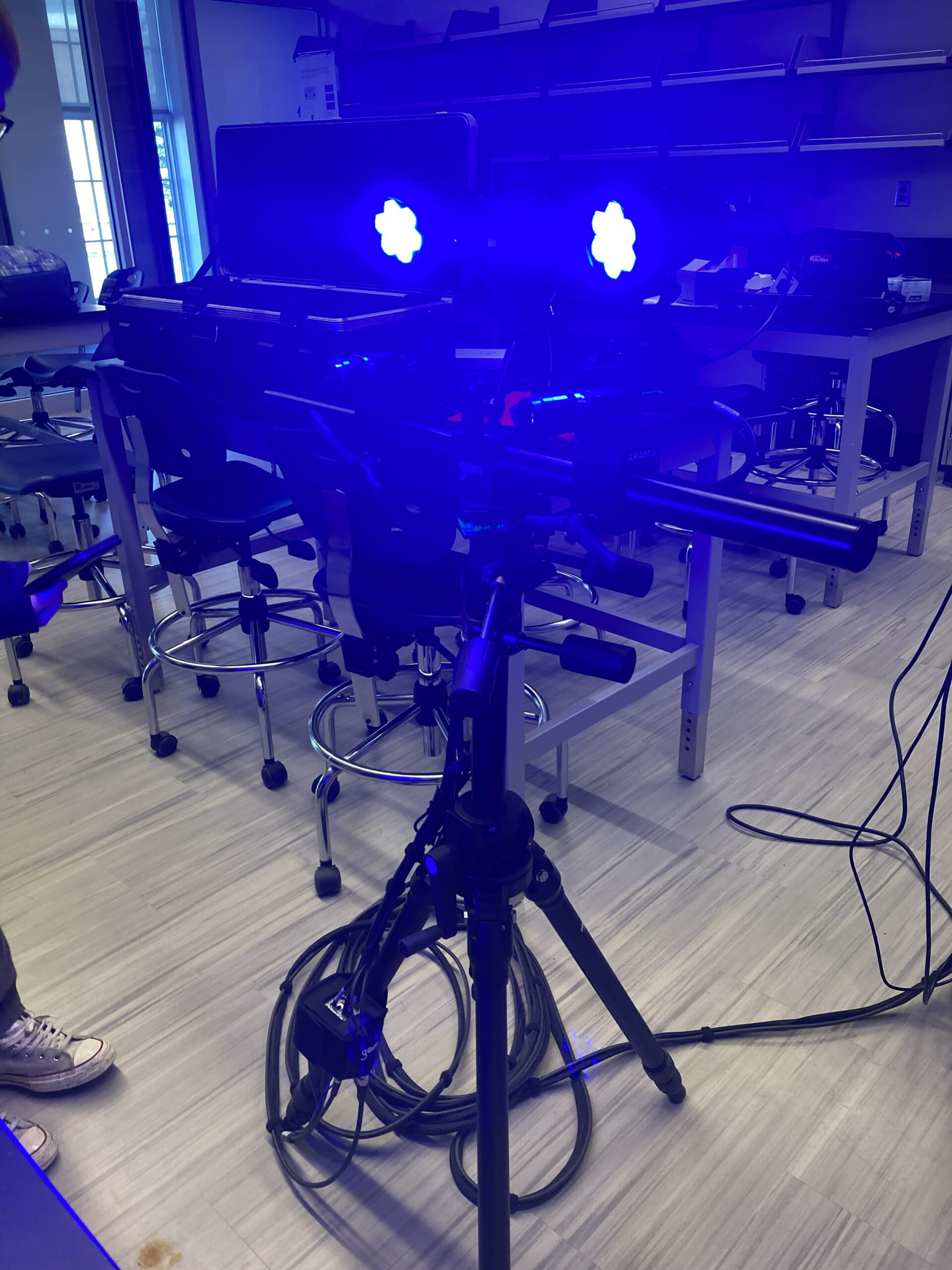 Digital image correlation training real time hybrid simulation